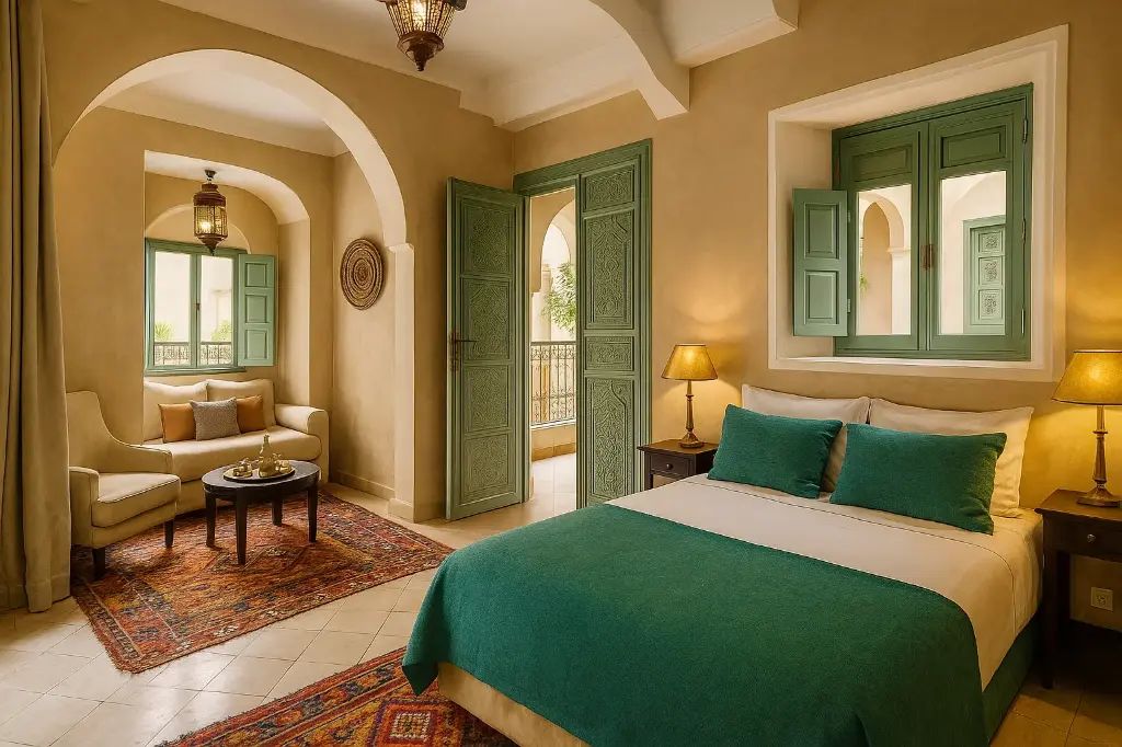 Suite Junior - Vue sur le Riad