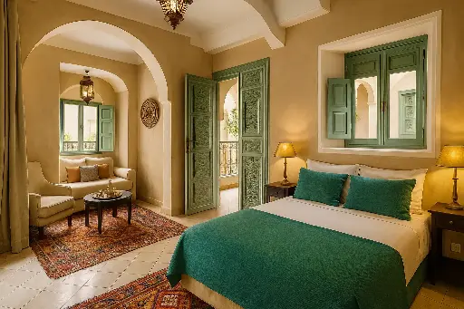 Suite Junior - Vue sur le Riad